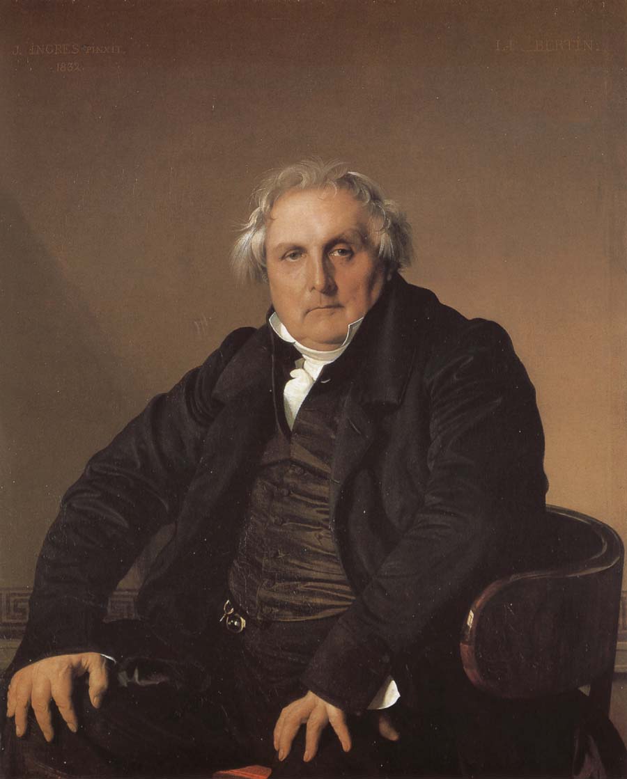 Jean-Auguste Dominique Ingres Portraiy of Biertan